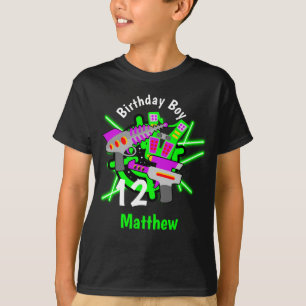 Laser Tag Birthday Boy Shirt