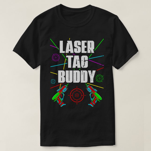 Laser Tag Buddy T-Shirt (Design vorne)