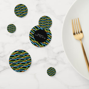 Laser Tag Party Table Confetti Geburtstagsdekor Konfetti