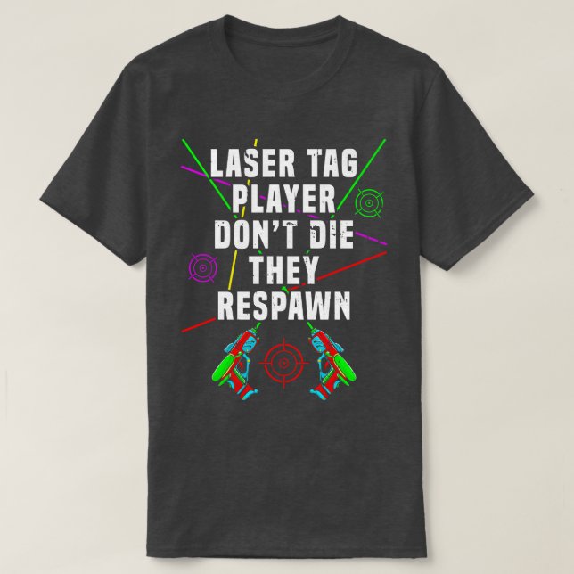 Laser-Tag-Player T-Shirt (Design vorne)