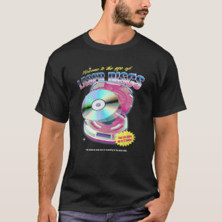LaserDisc Filmnacht Video Vintage 80er 90er Tech M T-Shirt