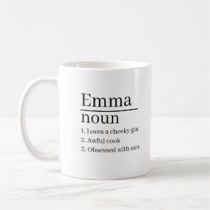 Lasergravur der Tasse "personalisierte Bezeichnung