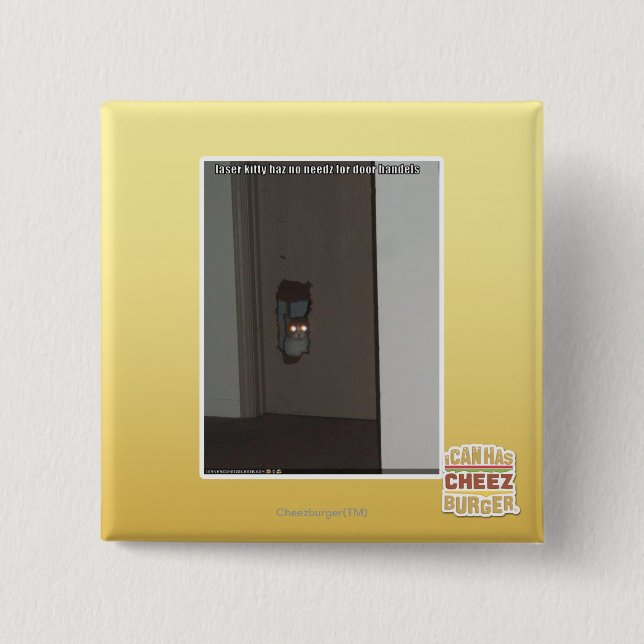 Laserkitte Button (Vorderseite)