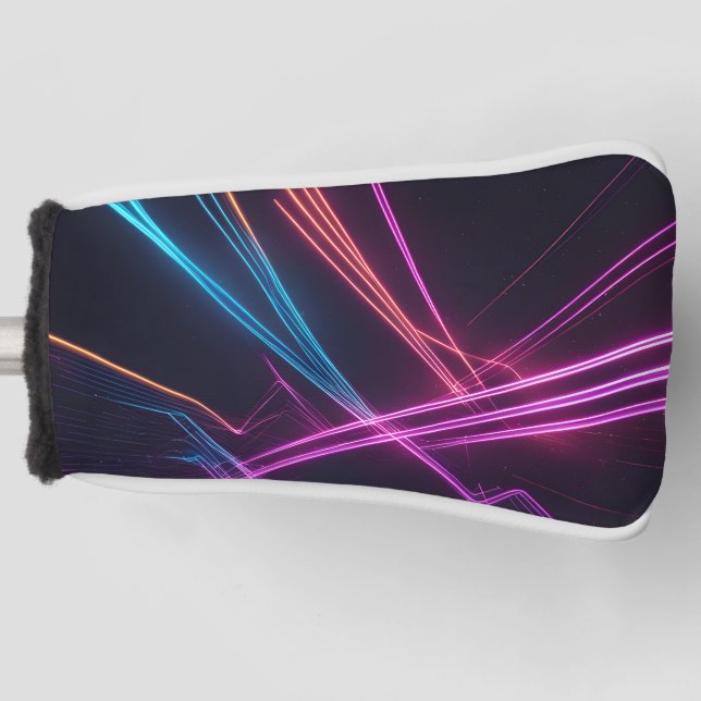 Laserlichter Golf Headcover (Vorderseite)