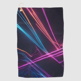 Laserlichter Golfhandtuch