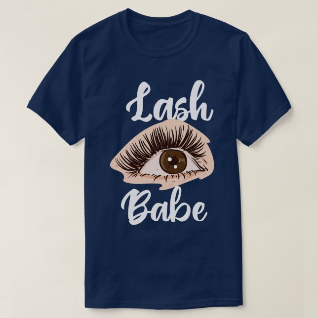 Lash Babe T-Shirt (Design vorne)