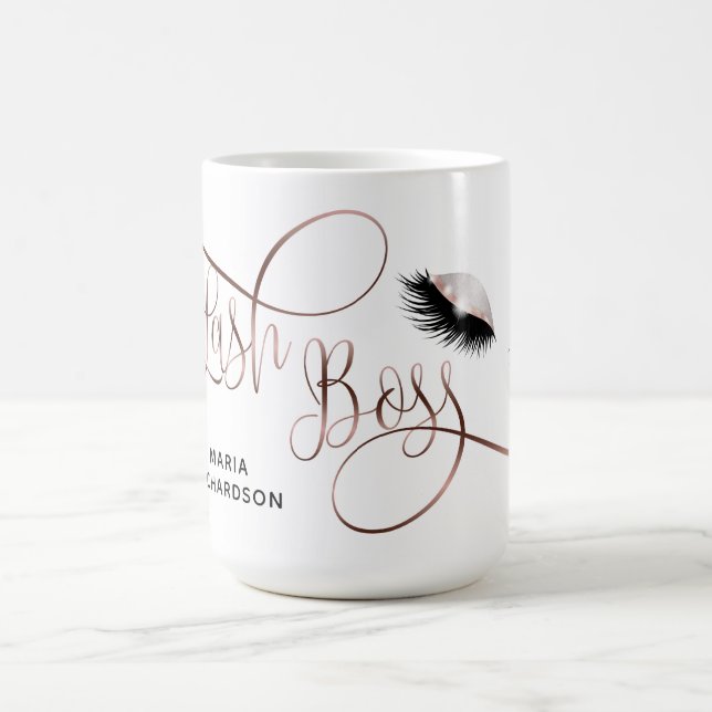 Lash Boss Lash Künstler Eyebrow Lashes Rose Gold Kaffeetasse (Mittel)
