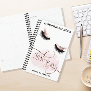 Lash Boss Makeup Eyebrow Eye Lash ERNENNUNGSBUCH Planer
