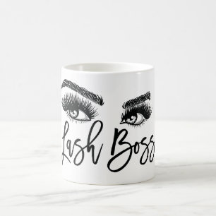 Lash Boss Makeup Eyebrow Eyes Lashes Rose Gold Kaffeetasse