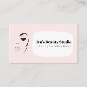 Lash Brow Beauty Kosmetik Gesicht Ästhetik Wellnes Visitenkarte