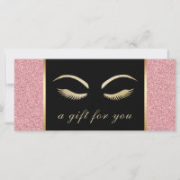 Lash & Brow Makeup Artist Salon Geschenkgutscheine