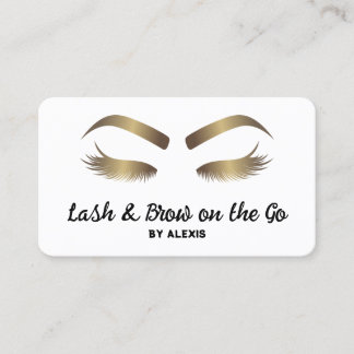 Lash & Brow Mobile Visitenkarte
