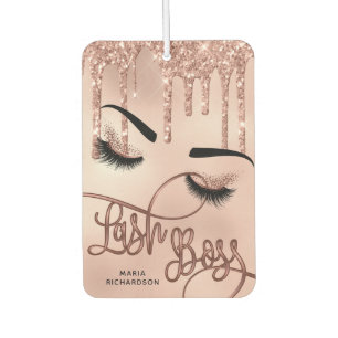 lash Chef Make-up Künstler mädchenhaften Glitzer R Autolufterfrischer