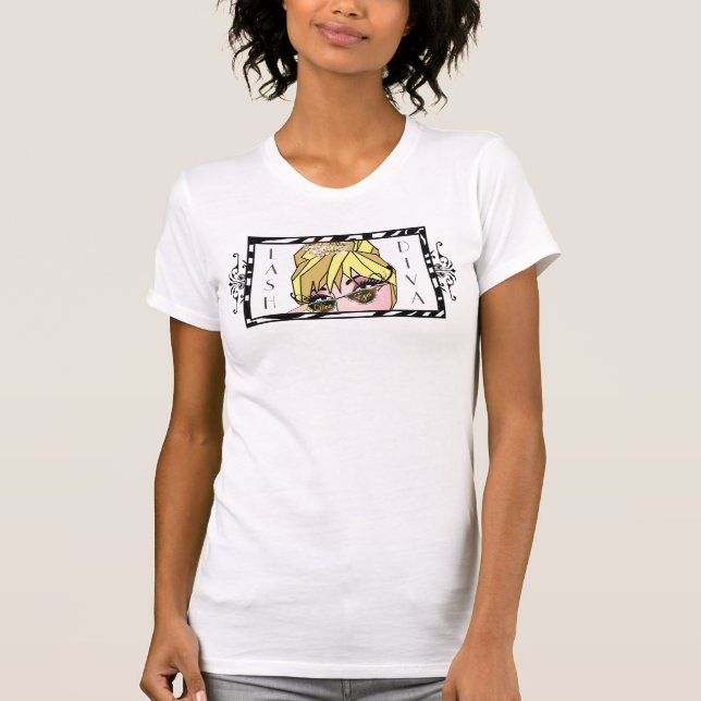 "Lash DIVA"-T - Shirt (Vorderseite)