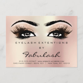 Lash Extension Aftercare Instructions Rose Gold
