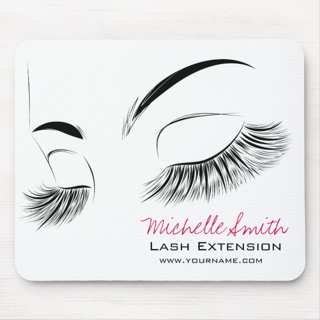 Lash Extension Mousepad (Vorne)