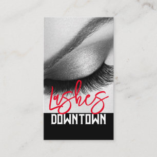 Lash Extensions Beauty Salon Business Card Visitenkarte