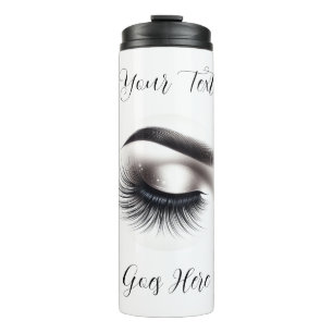 Lash Extensions Beauty Thermosbecher