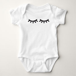 Lash Print Baby Bodysuit Strampler