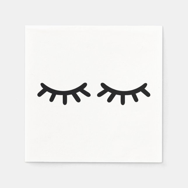 Lash Print Napkins Serviette (Vorderseite)