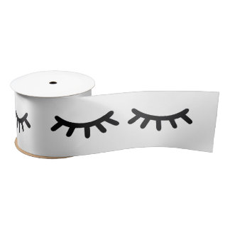 Lash Print Ribbon Satinband