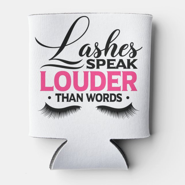 Lash Tech Lash Techniker Lashes Eyelash Dosenkühler (Vorderseite)