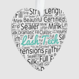 Lash-Techniker Ornament