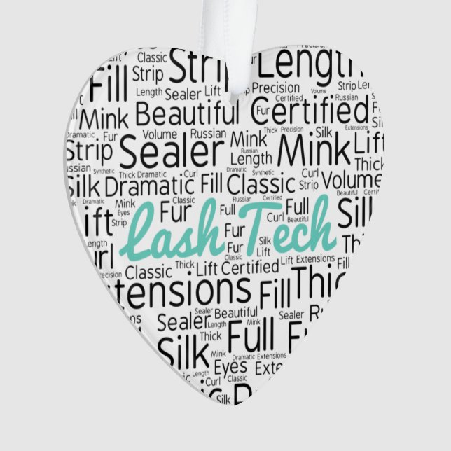 Lash-Techniker Ornament (Vorderseite)