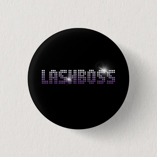 Lashboss - Wimperntusche 3D Button (Vorderseite)
