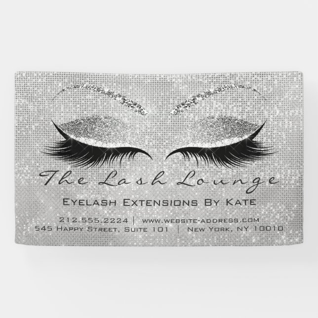 Lashes Aftercare Instruction Summer Banner (Horizontal)