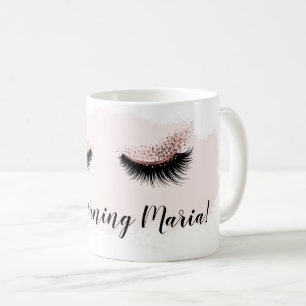 Lashes Beauty Makeup Lash Extension Rosen Kaffee Kaffeetasse