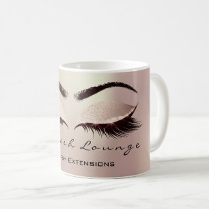 Lashes Beauty Studio Blush Eye Glitzer Kaffeetasse