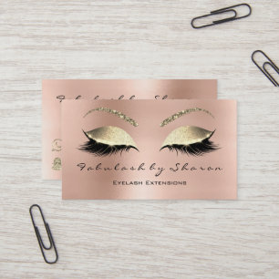 Lashes, Beauty Studio, Snapchat, Instagram, FB, Visitenkarte