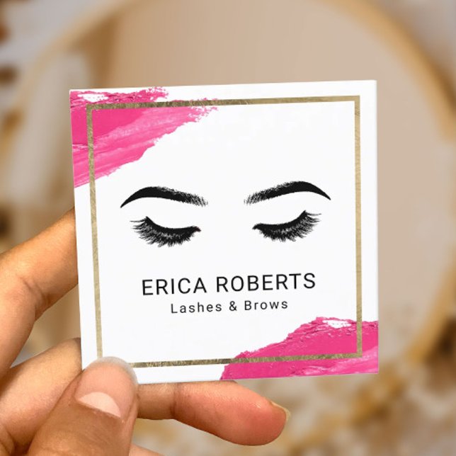 Lashes & Brows Makeup Artist 12 Punches Loyalität Treuekarte (Von Creator hochgeladen)