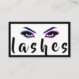 Lashes Business Card Visitenkarte