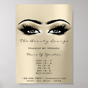 Lashes Eröffnungszeiten Elfenbeinsalon Augen Poster