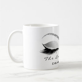 Lashes Erweiterung Confetti Studio White Silver Gr Kaffeetasse