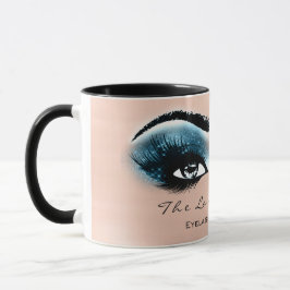 Lashes Extension Eye Makeup Studio Blue Black Rose Tasse