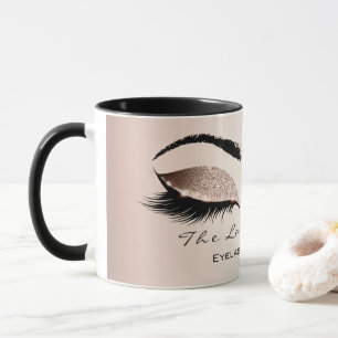 Lashes Extension Eye Makeup Studio Glitzer Black Tasse