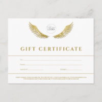 Lashes Gold Wings White Gutschein