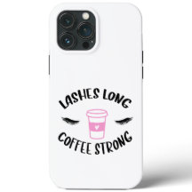 Lashes lange Kaffeepause