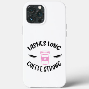 Lashes lange Kaffeepause Case-Mate iPhone Hülle