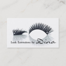 Lashes, Lash Extensions, Schönheitssalon, Kosmetol Visitenkarte
