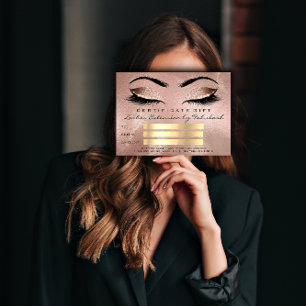 Lashes Rose Gold Makeup Artist Geschenk