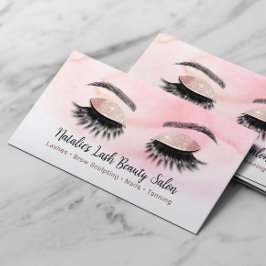 Lashes & sukzessive visitenkarte