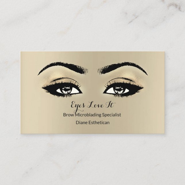 Lashes Terminkarte (Vorderseite)