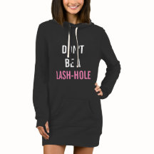 LASHLIFE Kapuzenpulli-Kleid