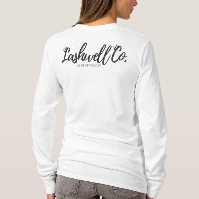 Lashwell Co., Brand Long Sleeve T-Shirt (Rückseite)