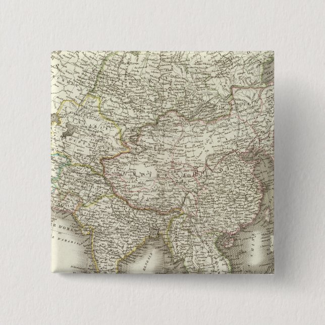 L'Asie - Asien Button (Vorderseite)