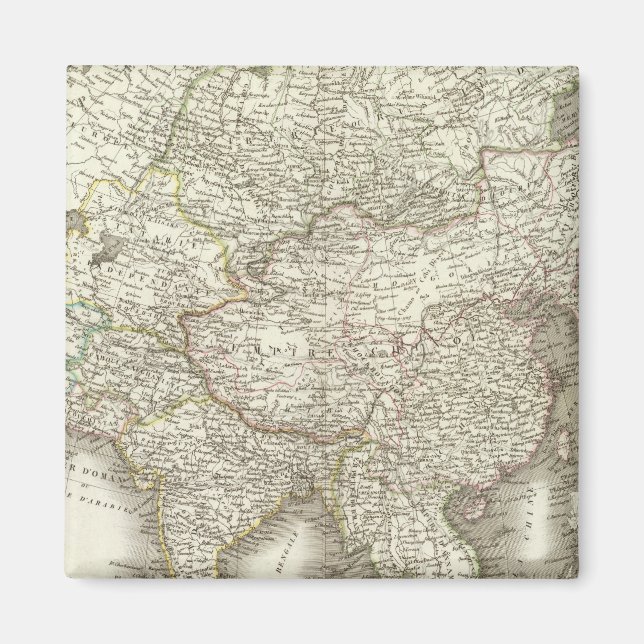 L'Asie - Asien Magnet (Vorne)